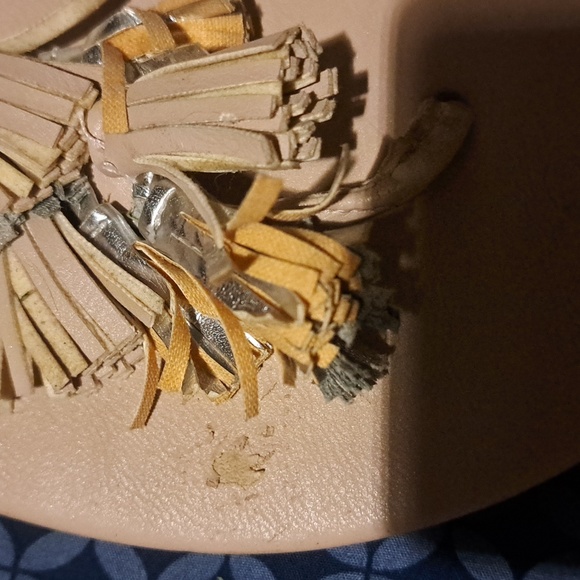 Candie's hassled flip flops womens sz 12 - Picture 2 of 2